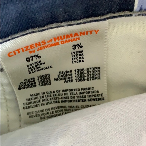 Citizens of Humanity Jeans - Picture 4 of 4